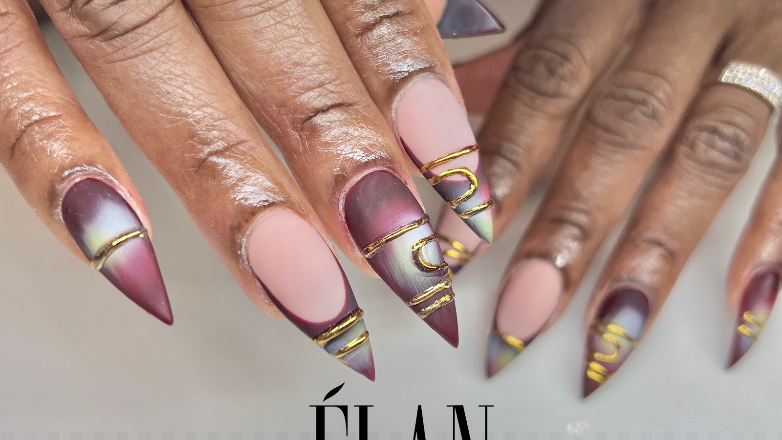 ELAN NAIL BAR- ROCK HILL SC logo
